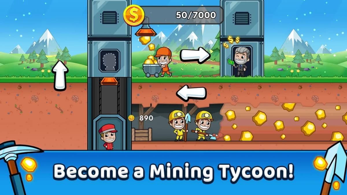 Idle Miner Tycoon — لقطة شاشة 6