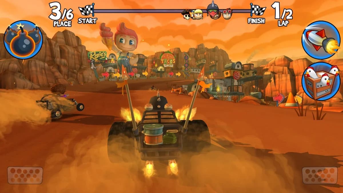 BB Racing 2 — لقطة شاشة 1