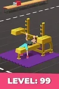 Idle Fitness Gym Tycoon — لقطة شاشة 1