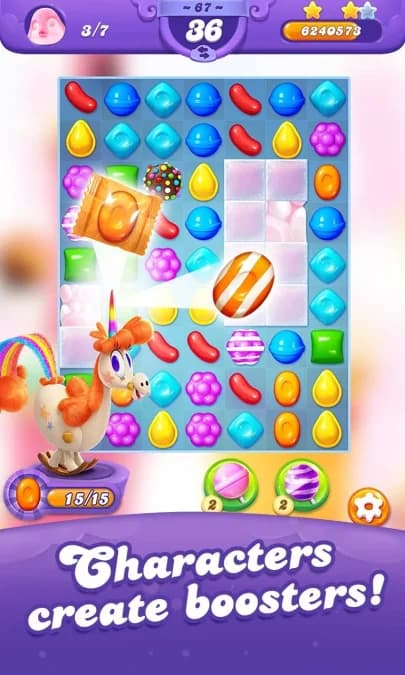 Candy Crush Friends Saga — لقطة شاشة 6