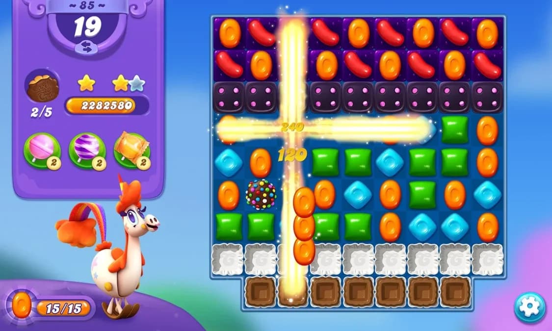 Candy Crush Friends Saga — لقطة شاشة 3