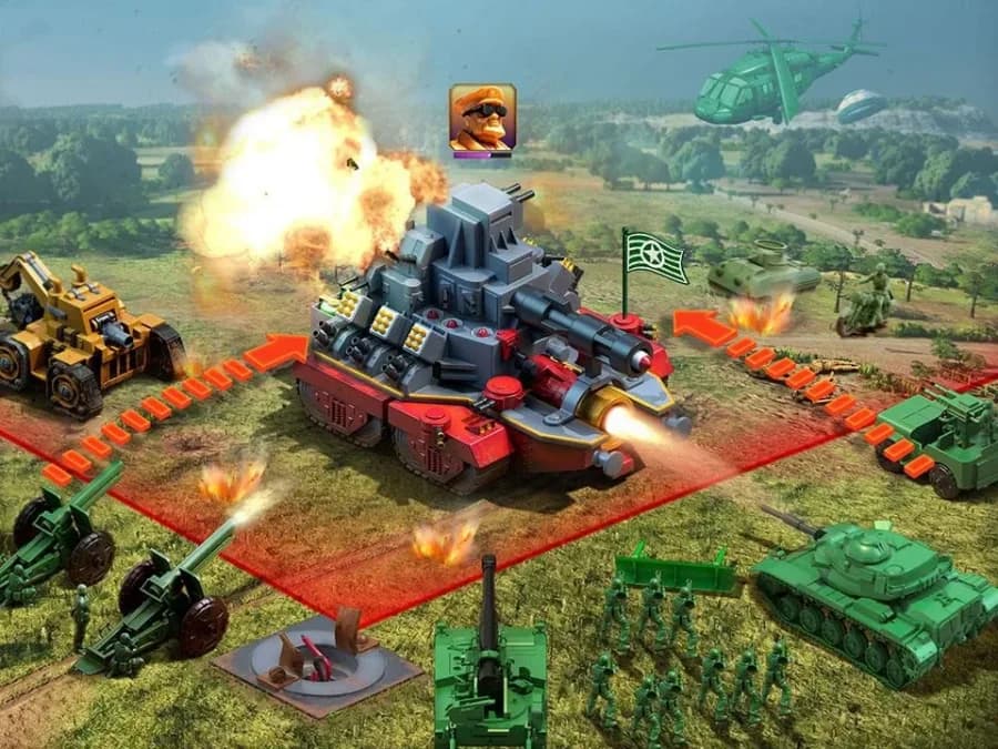Army Men Strike — لقطة شاشة 2