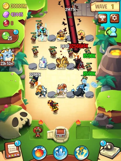 Summoners Greed — لقطة شاشة 1