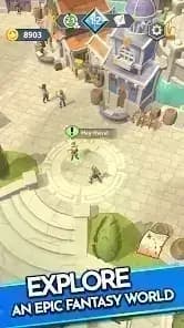 Heroes of Nymira RPG — لقطة شاشة 2