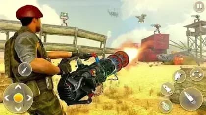 Desert Gunner Machine Gun — لقطة شاشة 2