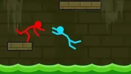 Red and Blue Stickman — لقطة شاشة 5