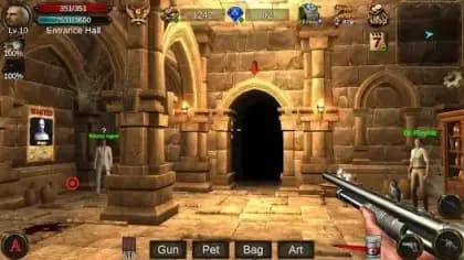Dungeon Shooter Dark Temple — لقطة شاشة 6