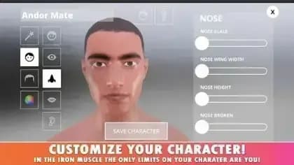 Iron Muscle IV GYM Simulator — لقطة شاشة 2