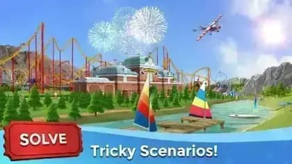 RollerCoaster Tycoon Touch — لقطة شاشة 1