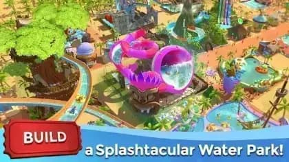 RollerCoaster Tycoon Touch — لقطة شاشة 3