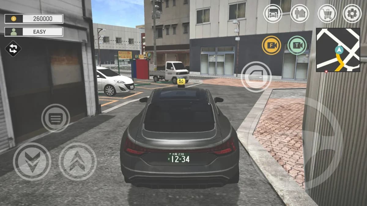 Japan Taxi Simulator — لقطة شاشة 1