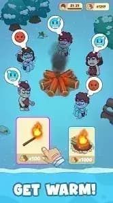 Icy Village: Tycoon Survival — لقطة شاشة 1
