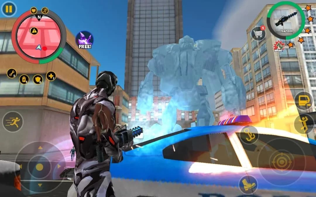 Rope Hero 3 — لقطة شاشة 5