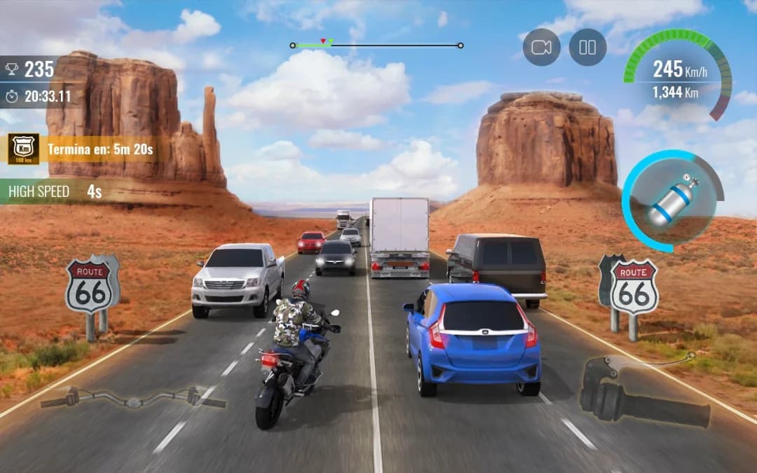 Moto Traffic Race 2 — لقطة شاشة 2