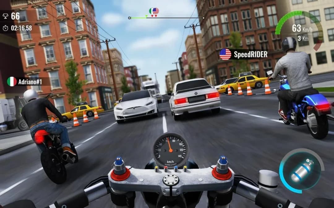 Moto Traffic Race 2 — لقطة شاشة 4