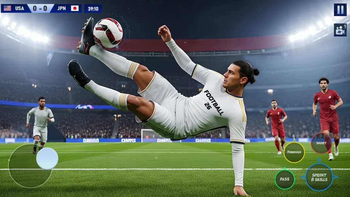 World Football Soccer — لقطة شاشة 2