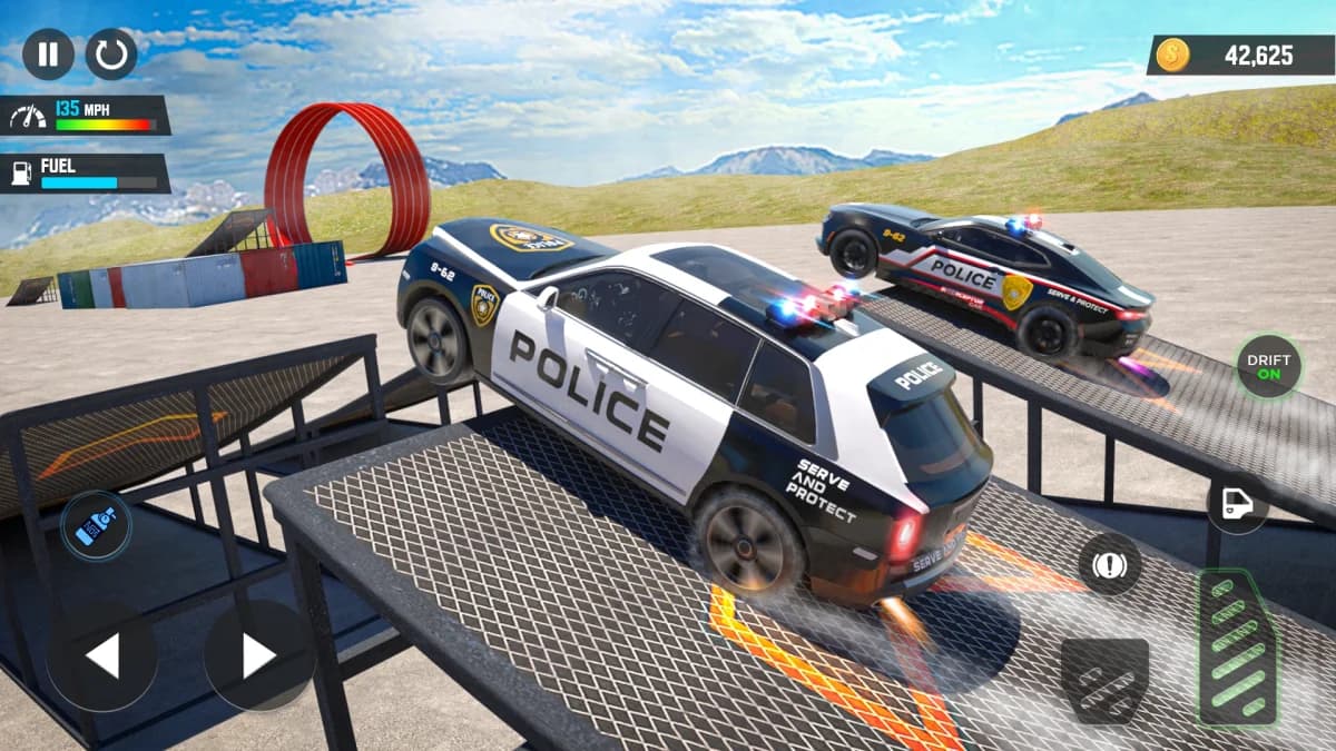 Real Police Car Simulator — لقطة شاشة 4