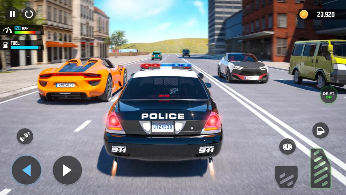 Real Police Car Simulator — لقطة شاشة 5
