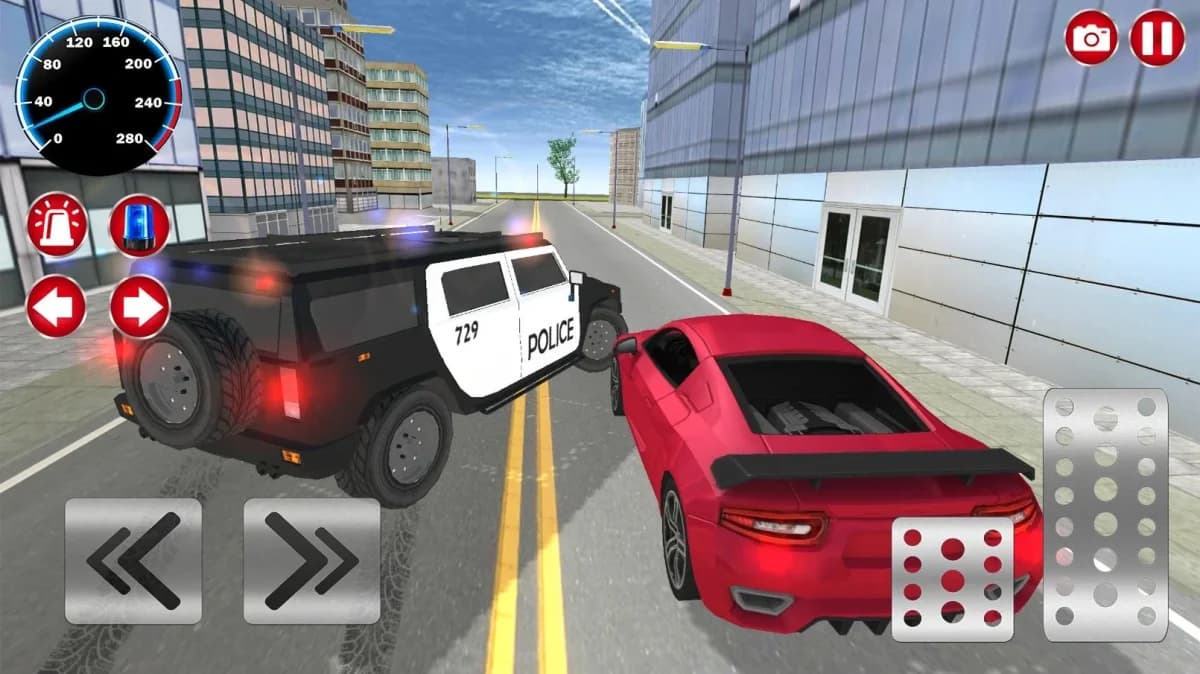 Real Police Car Simulator — لقطة شاشة 7