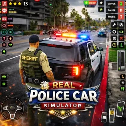 Real Police Car Simulator
