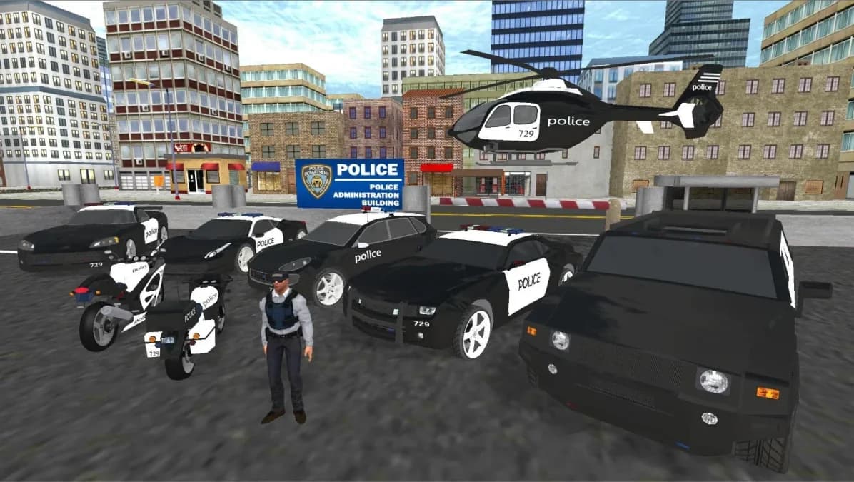 Real Police Car Simulator — لقطة شاشة 9