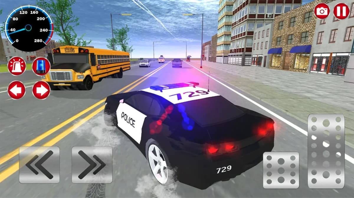 Real Police Car Simulator — لقطة شاشة 11