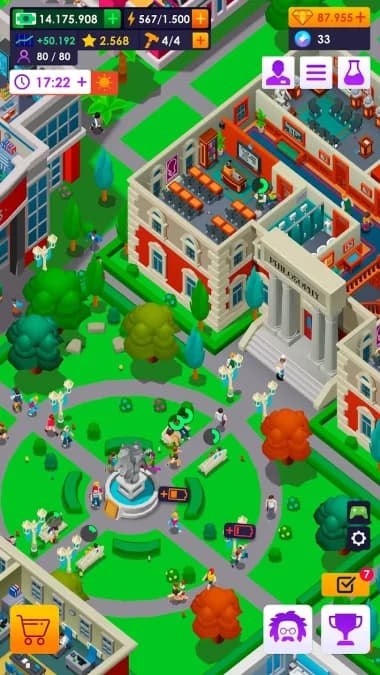 University Empire Tycoon — لقطة شاشة 2