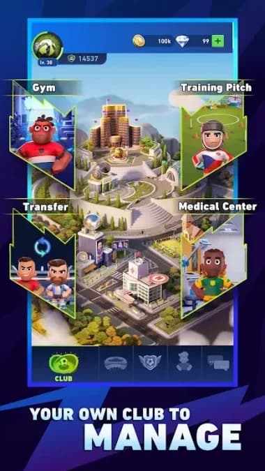 AFK Football — لقطة شاشة 1