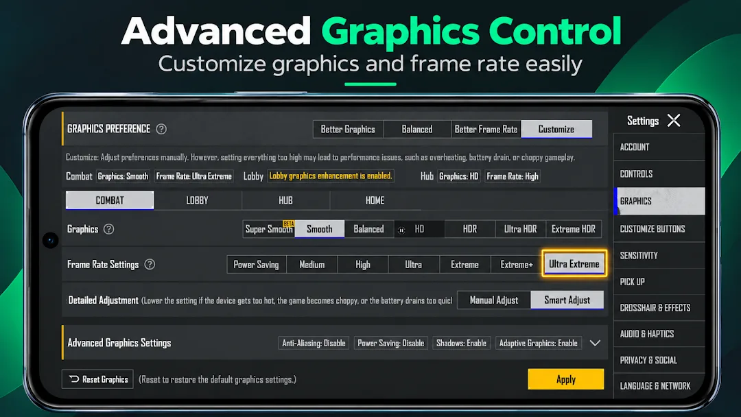 تطبيق 90 FPS + 120 FPS مهكر مهكر — لقطة 3