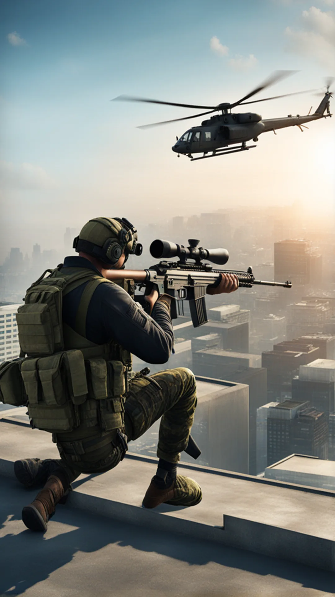 لعبة American Sniper 3D مهكرة مهكرة — لقطة 2