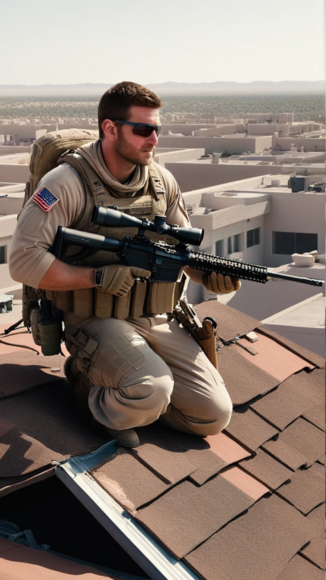 لعبة American Sniper 3D مهكرة مهكرة — لقطة 3