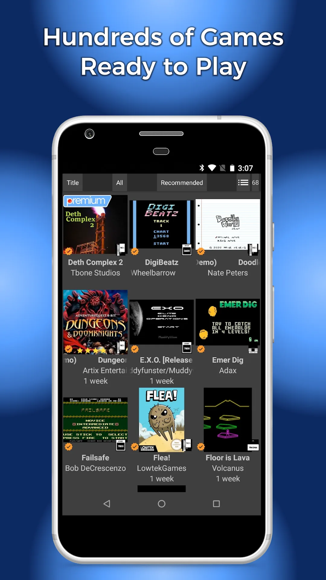 Argon: Modern Retro Gaming MOD — Screenshot 1