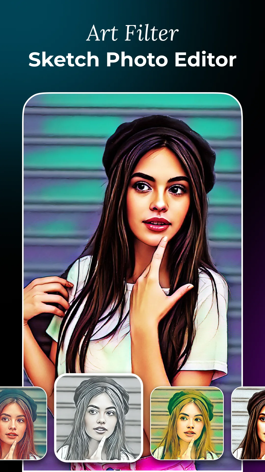 تطبيق فلتر الفن والرسم المهكر مهكر — لقطة 2