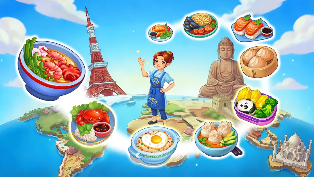 لعبة Asian Cooking Star مهكرة مهكرة — لقطة 1