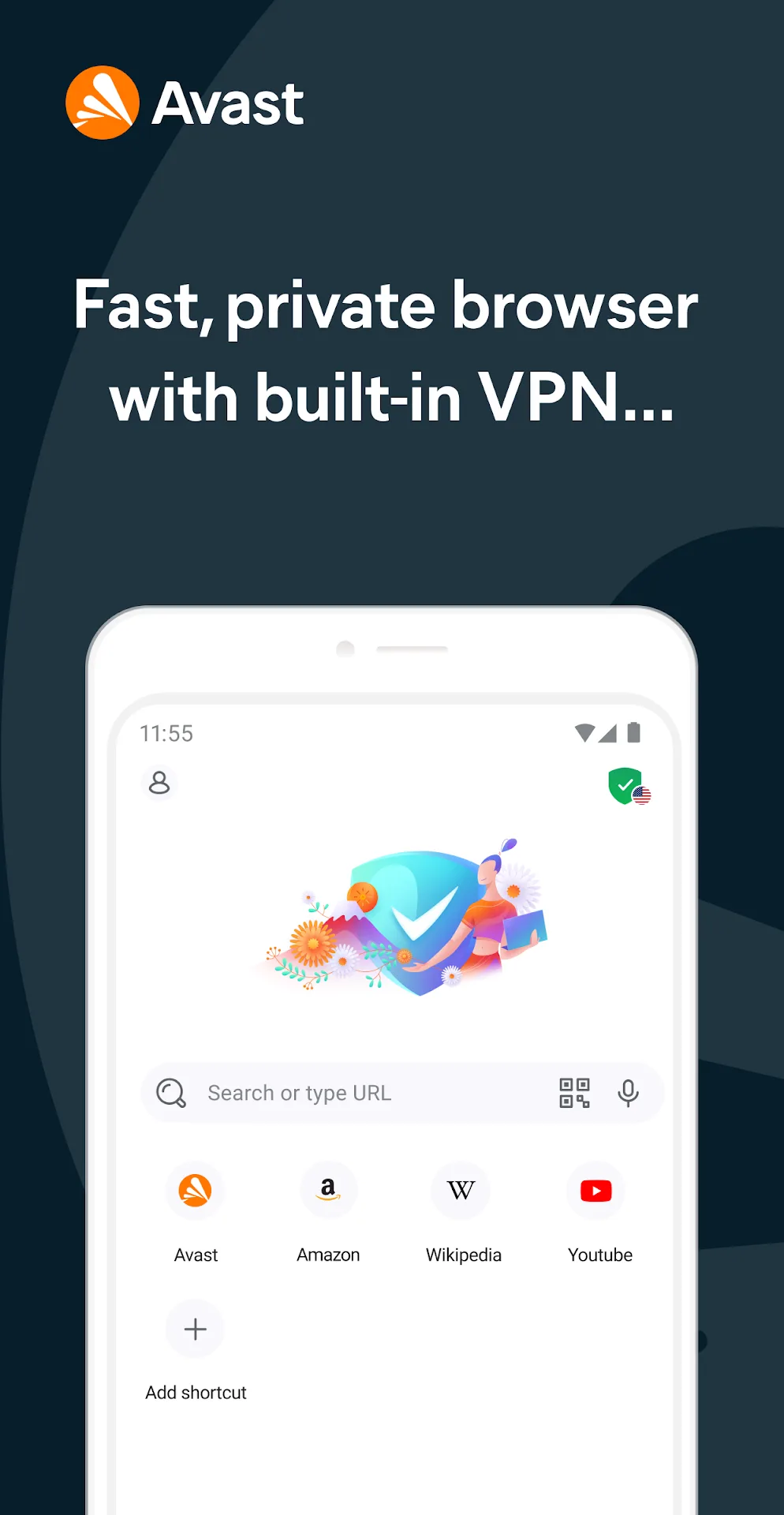 متصفح Avast Secure مهكر مهكر — لقطة 1