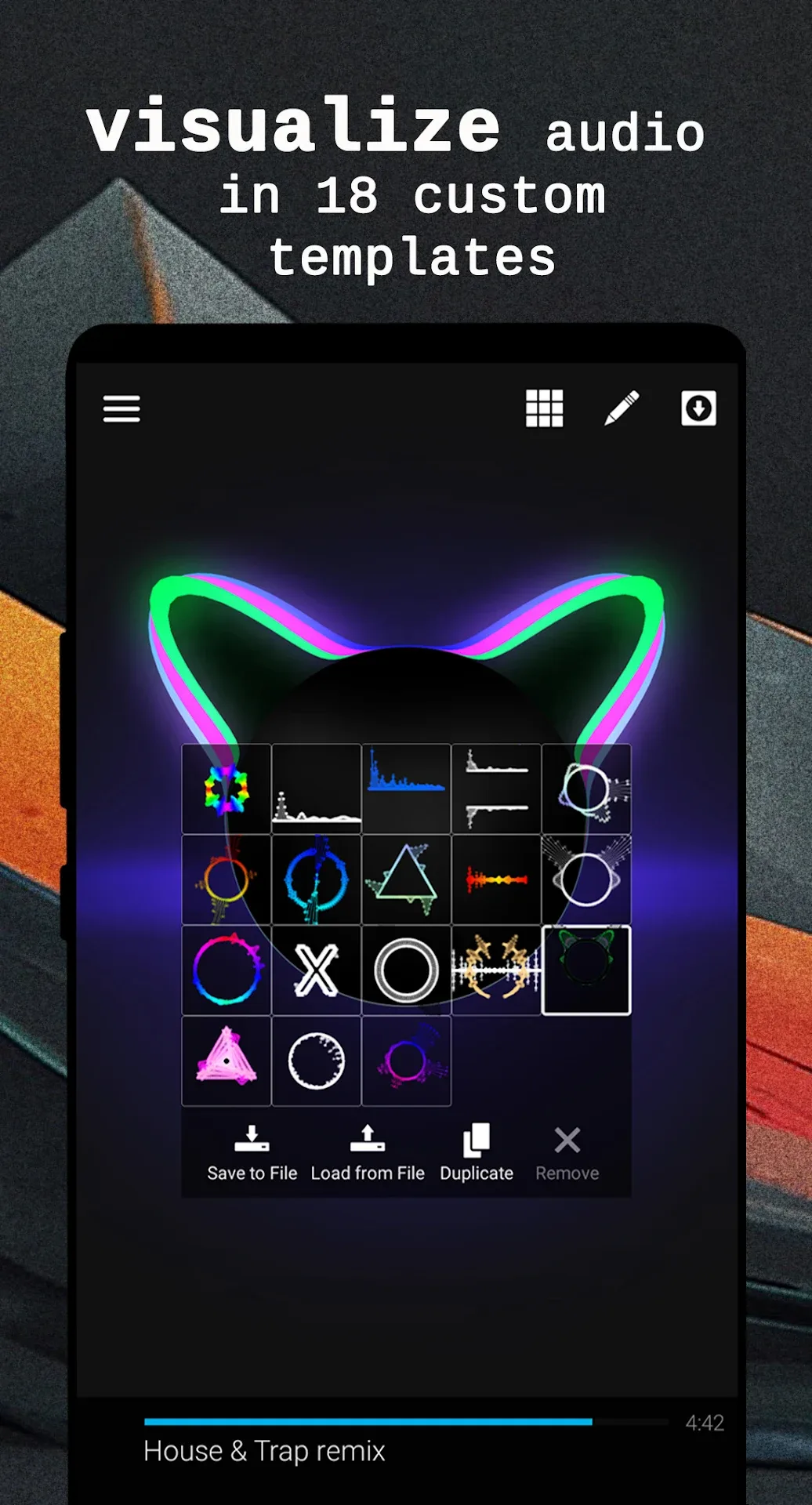 برنامج Avee Player Pro مهكر مهكر — لقطة 3