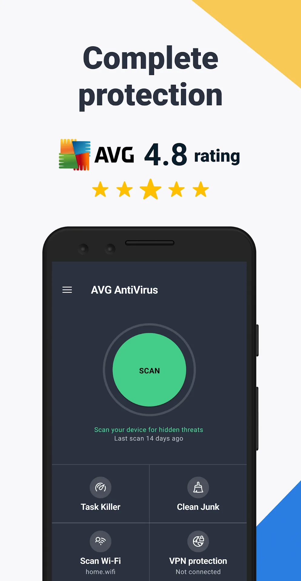 مكافح الفيروسات AVG مهكر مهكر — لقطة 1