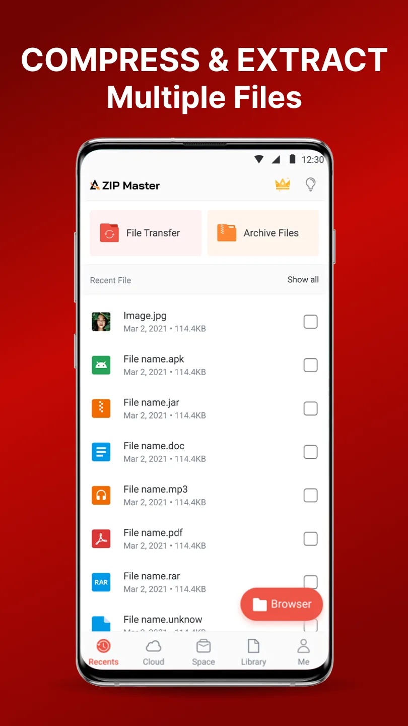 تطبيق AZIP Master مهكر مهكر — لقطة 2