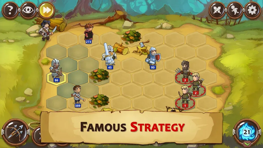 Braveland Heroes مهكرة مهكرة — لقطة 1