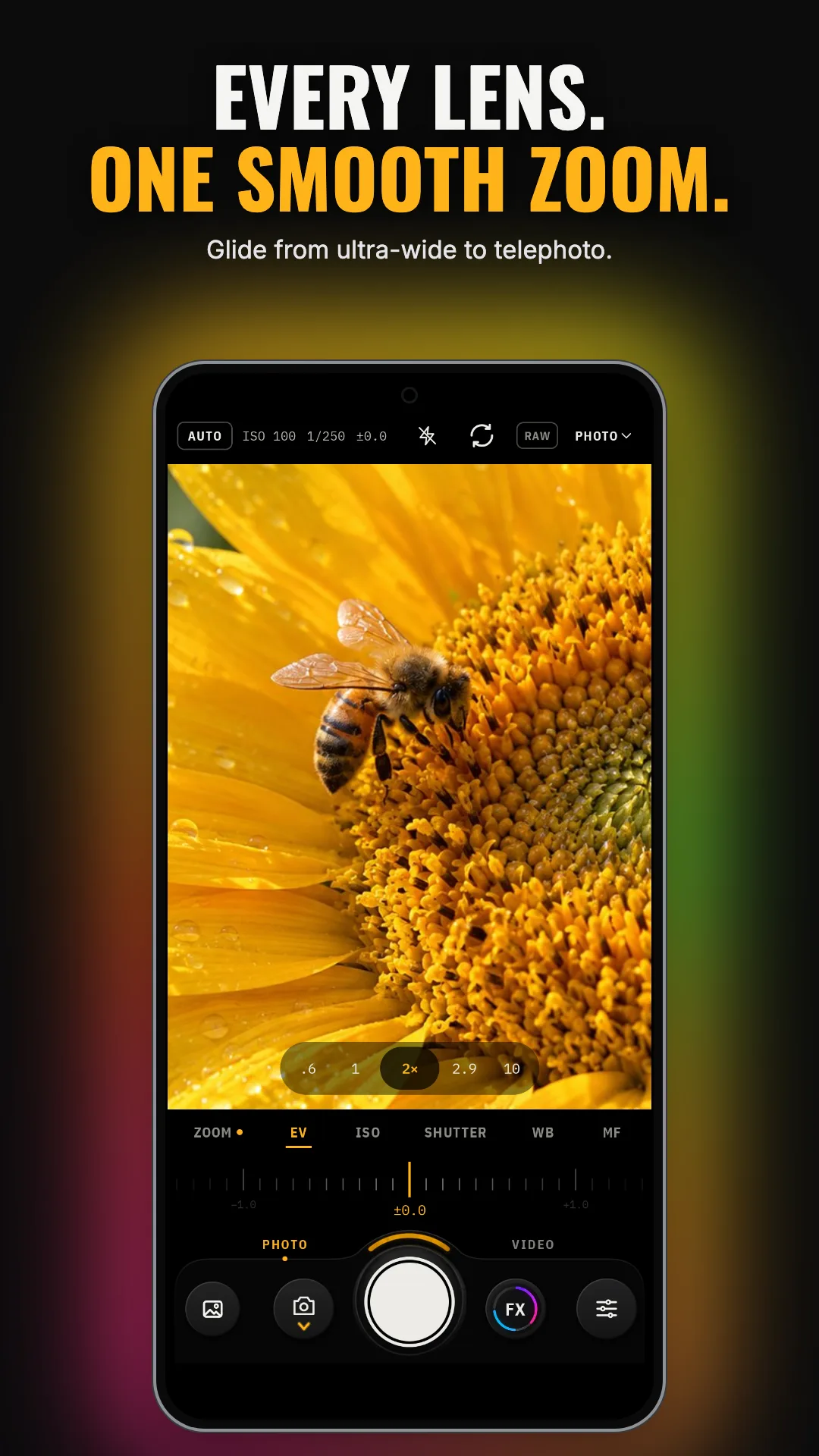 برنامج كاميرا ZOOM FX برو مهكر مهكر — لقطة 3