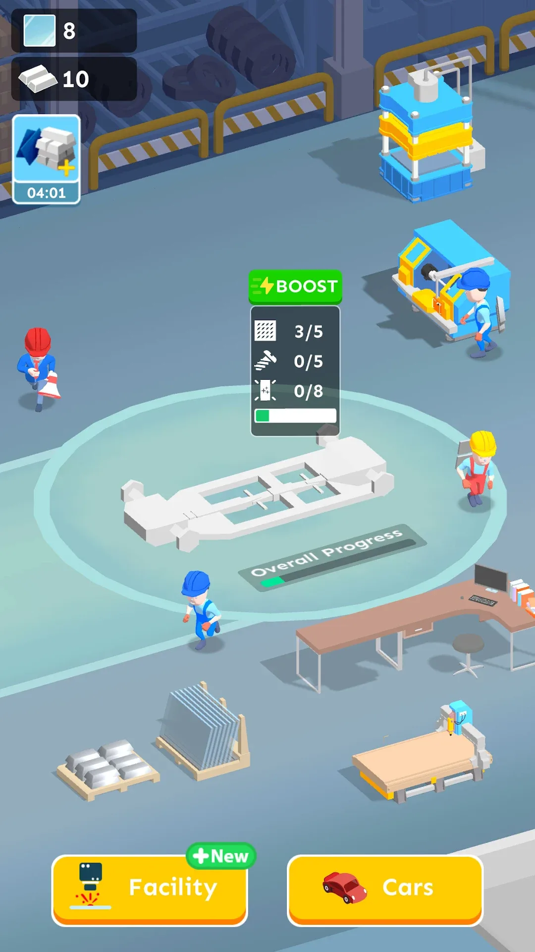 Car Assembly Simulator MOD APK — Screenshot 2