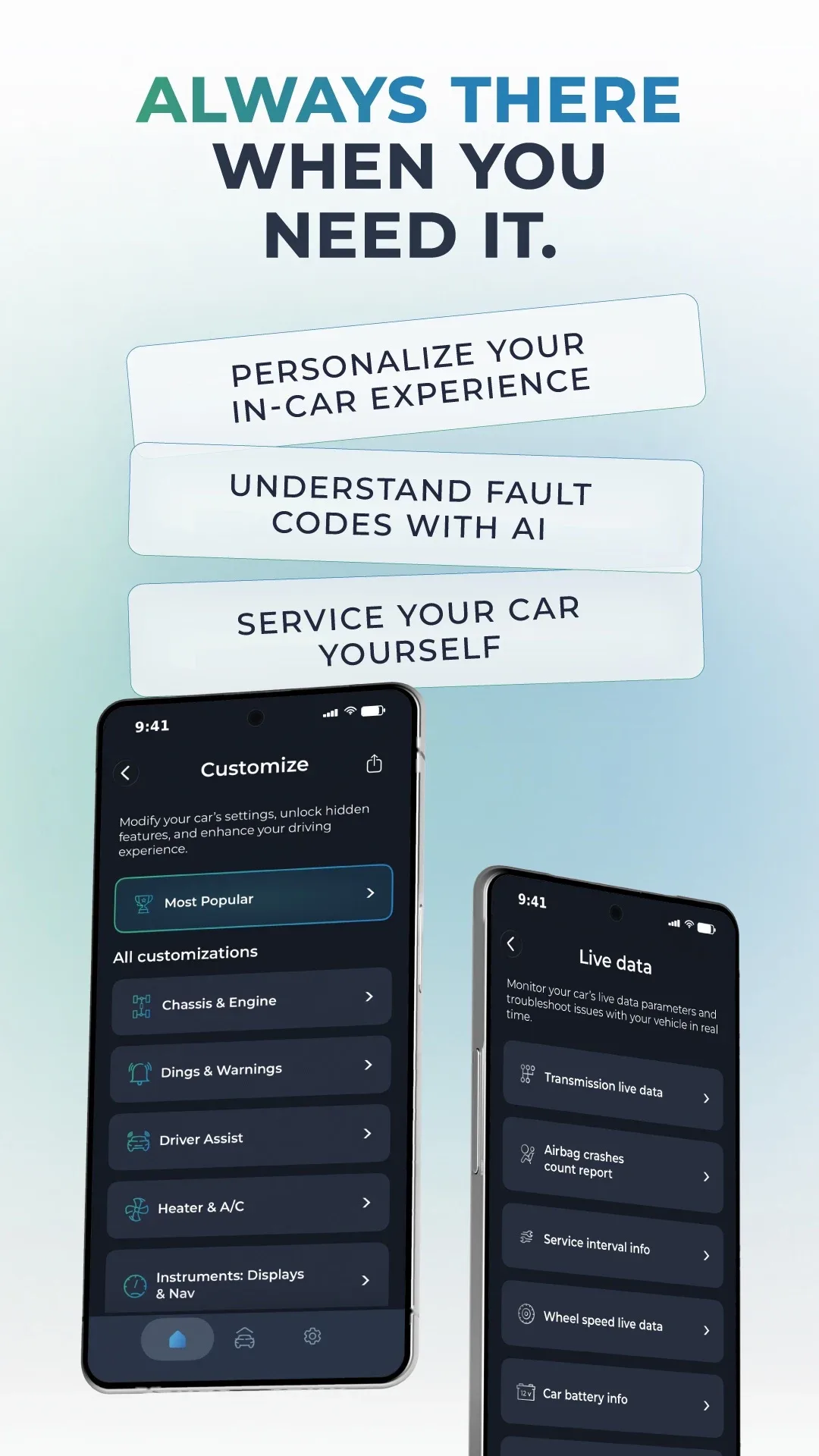 تطبيق Carista OBD2 مهكر مهكر — لقطة 3