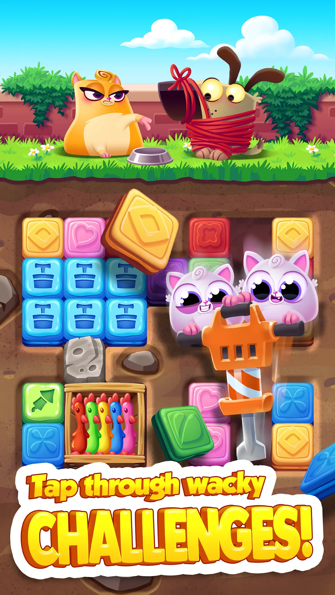 Cookie Cats Blast MOD APK Screenshot 2