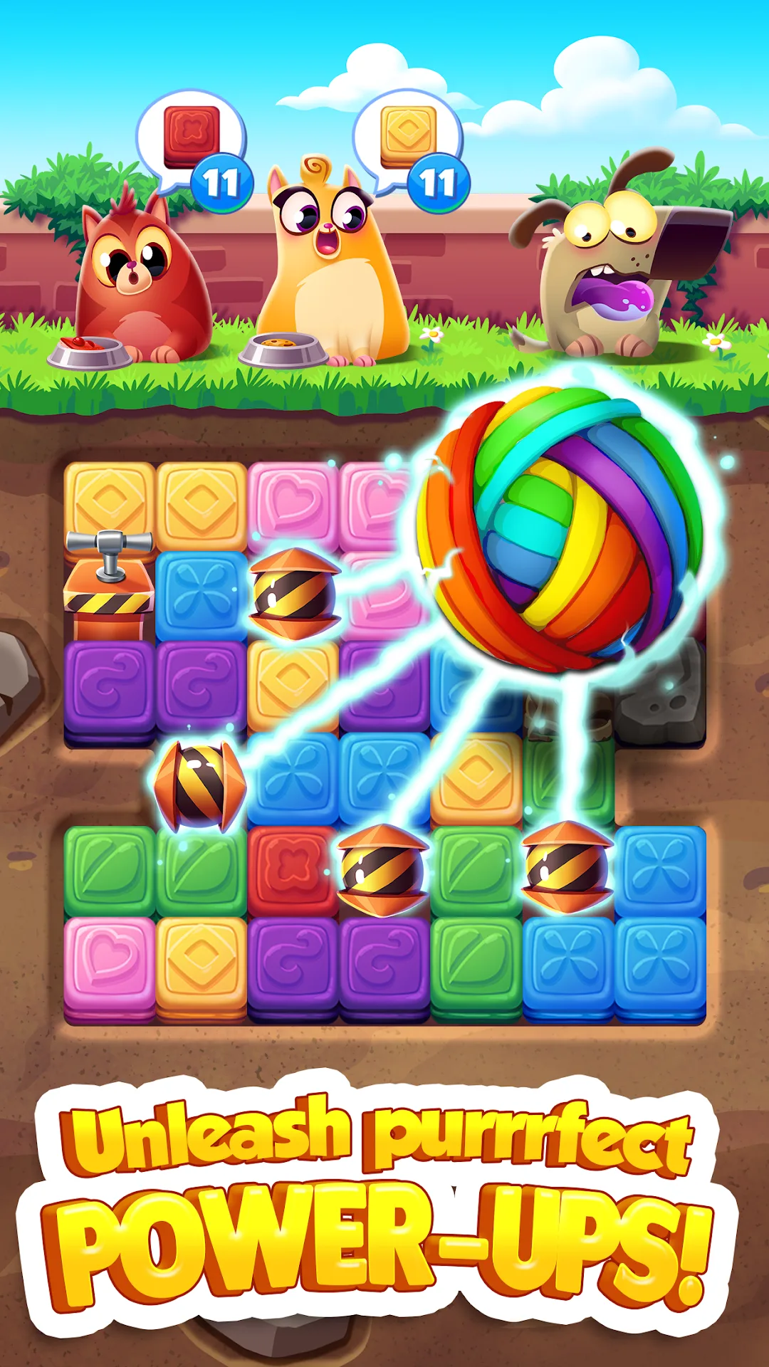 Cookie Cats Blast MOD APK Screenshot 3