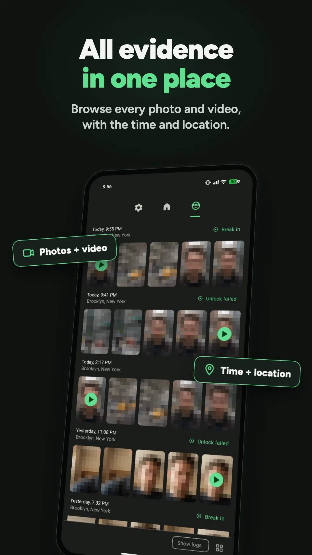 برنامج CrookCatcher مهكر مهكر — لقطة 2