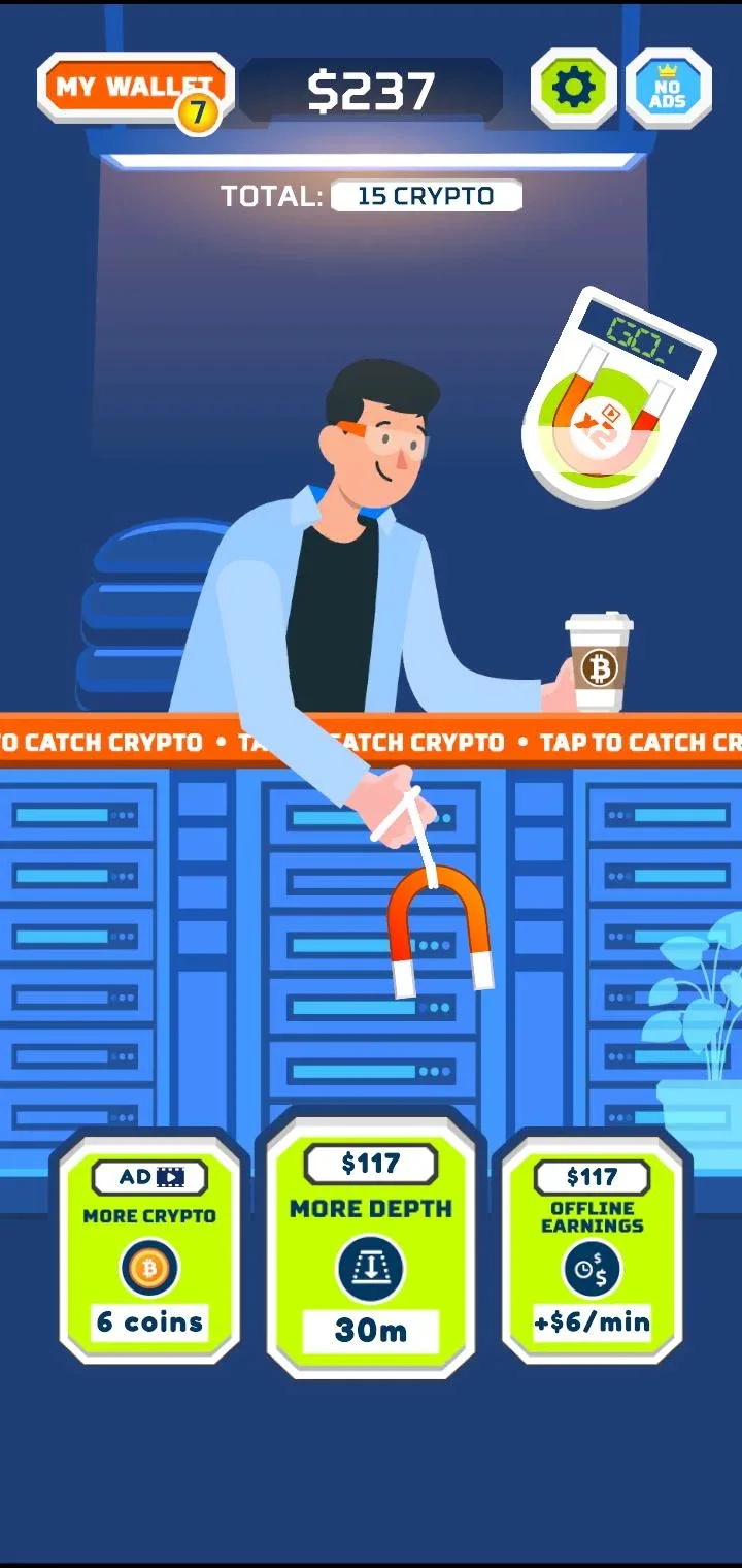 Crypto Magnet MOD APK — Screenshot 1