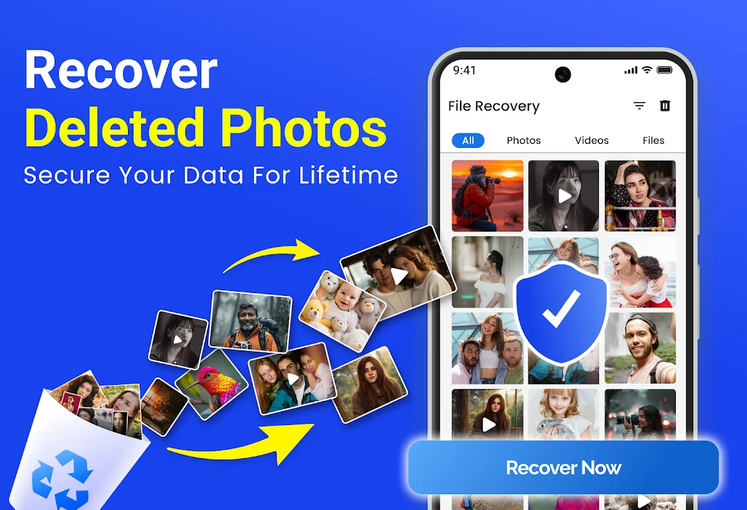 برنامج استعادة البيانات مهكر مهكر — لقطة 1