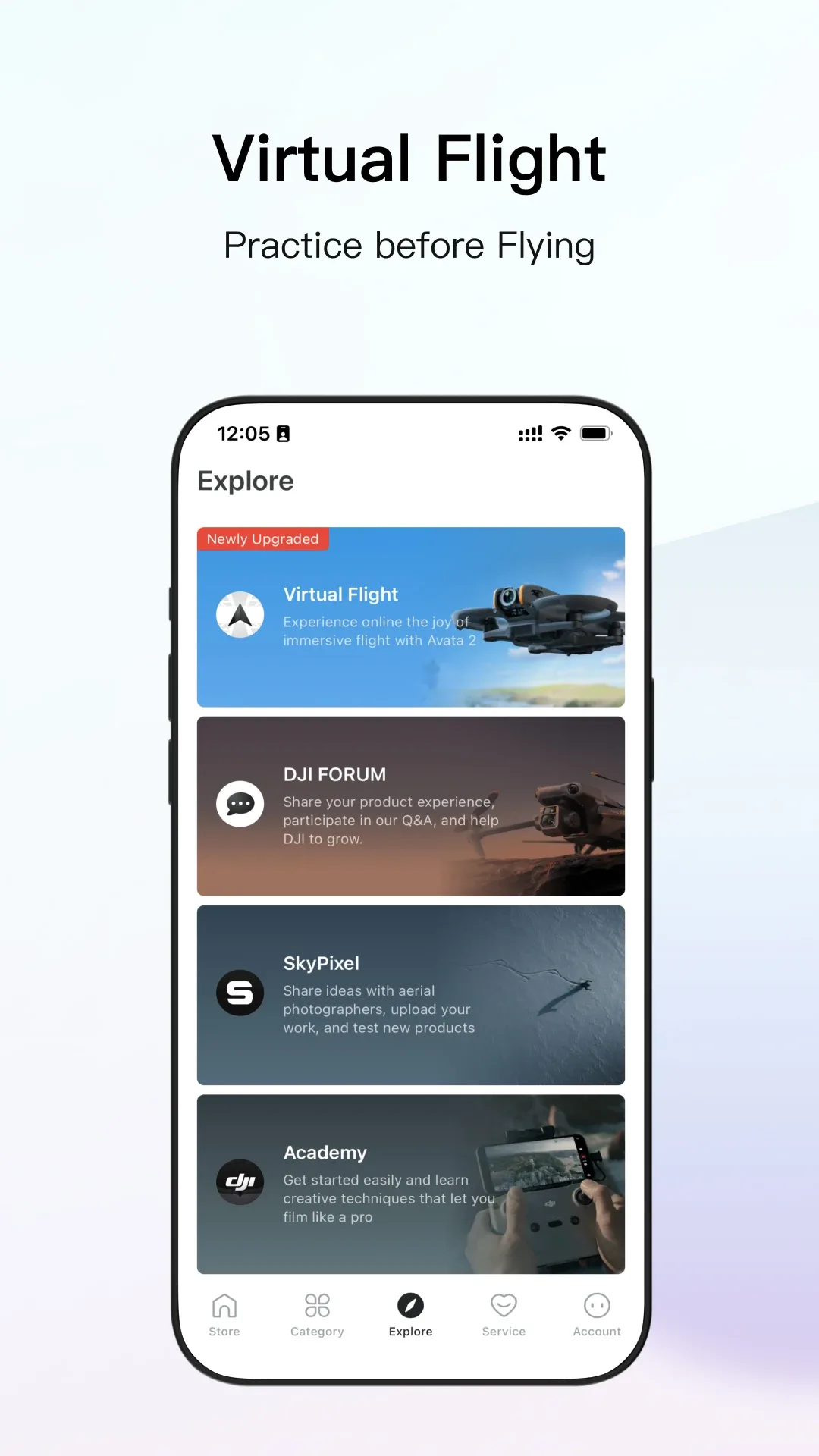 محاكاة الطيران DJI Virtual Flight مهكر مهكر — لقطة 1