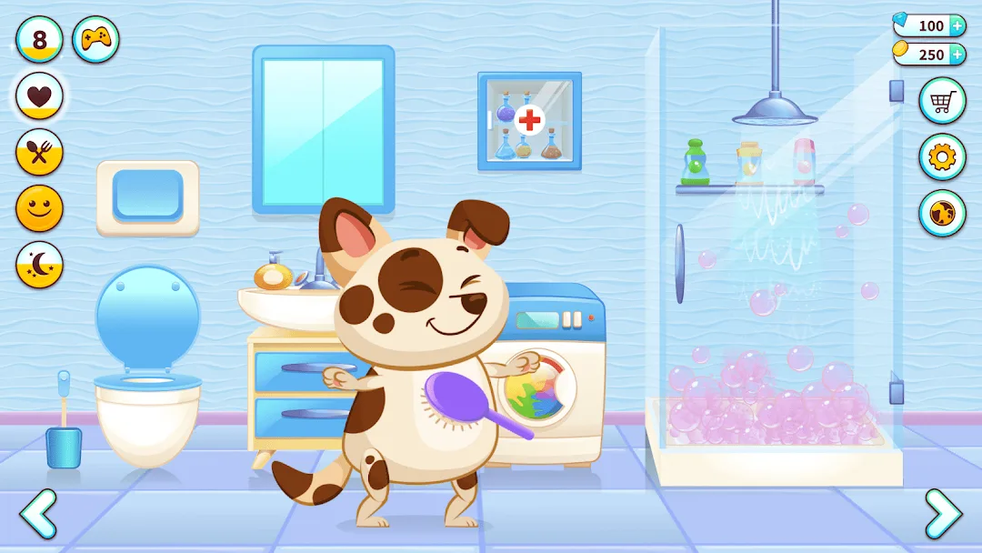 Duddu - My Virtual Pet Dog MOD APK — Screenshot 1