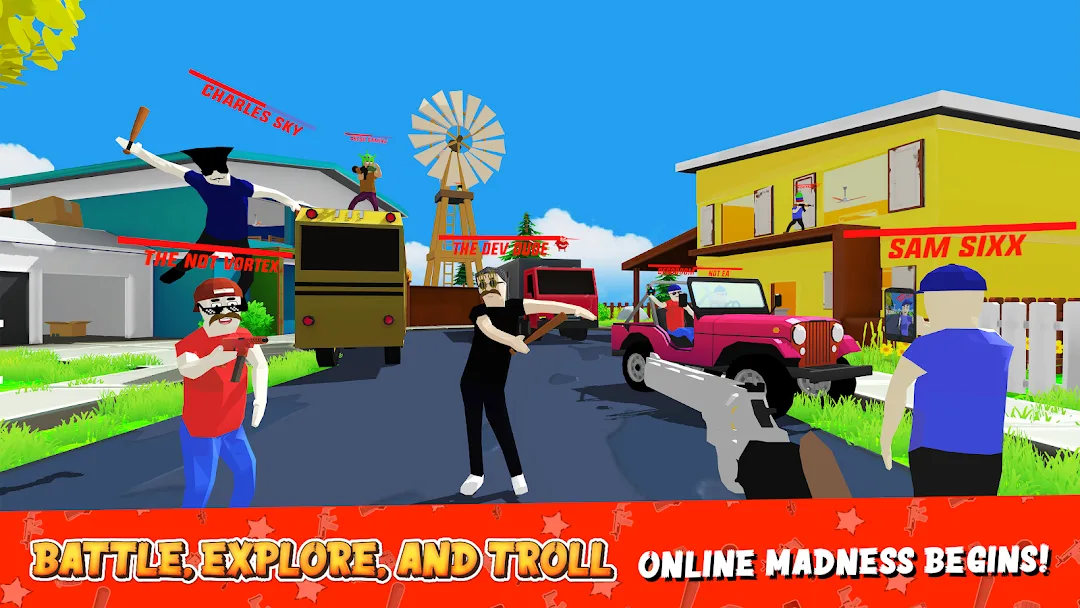لعبة Dude Theft Wars مهكرة مهكرة — لقطة 3